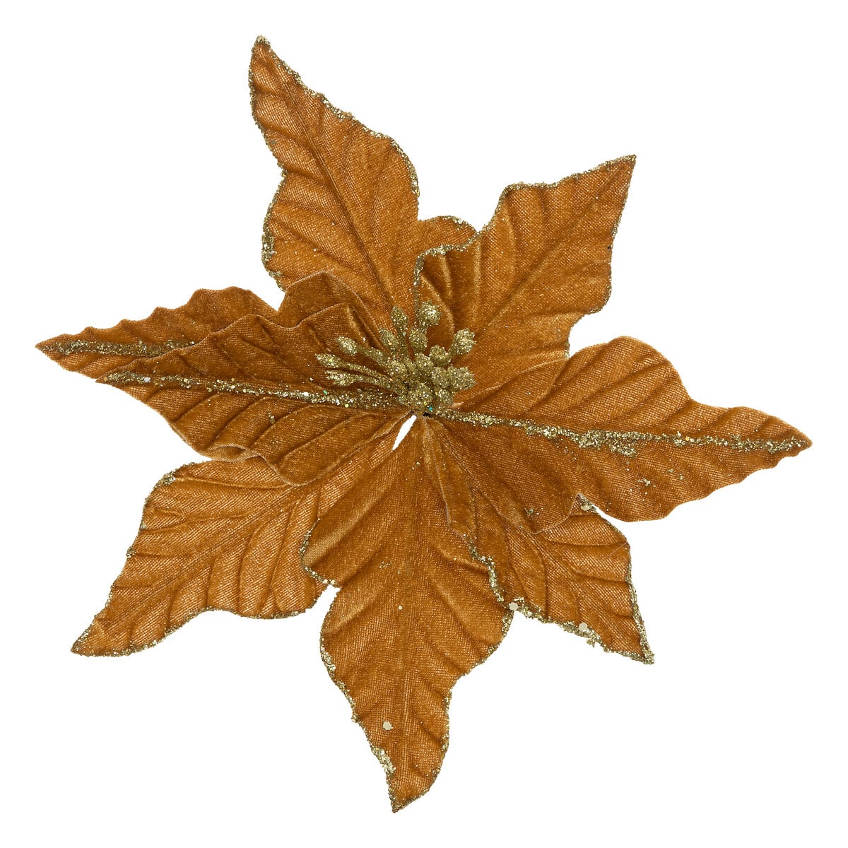Flor poisénttia com mola castanha 20x13cm by hôma, photo 1