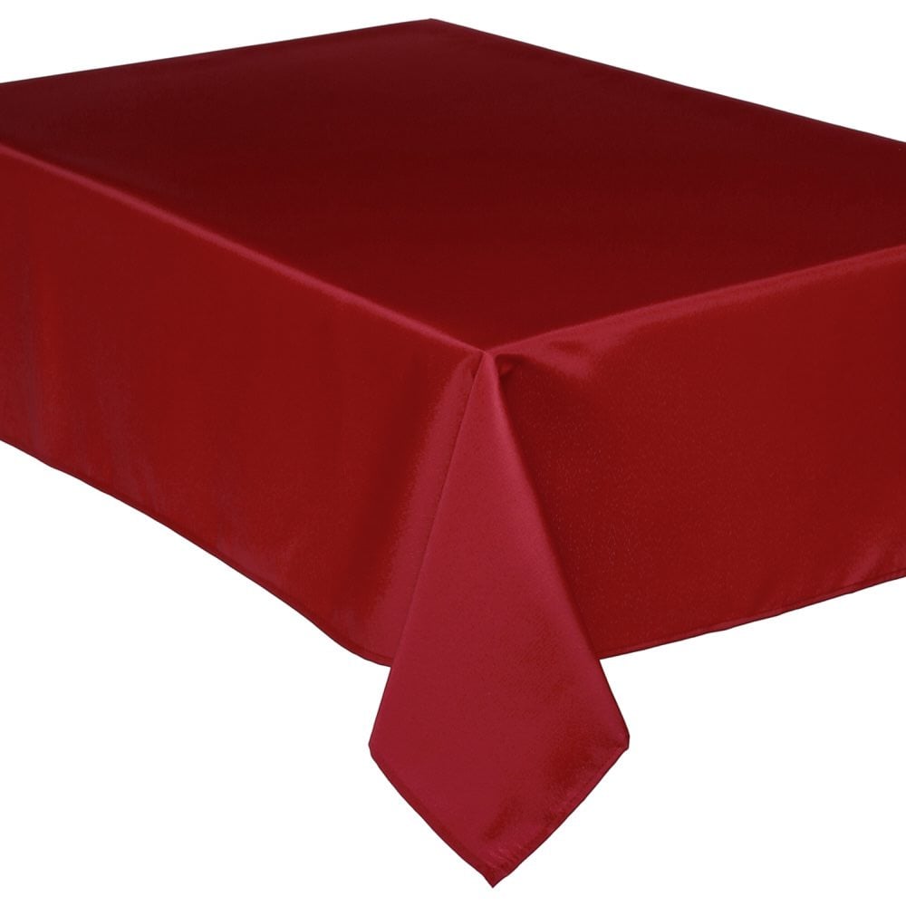 Toalha de mesa anti manchas vermelha da hôma, fotografia 1