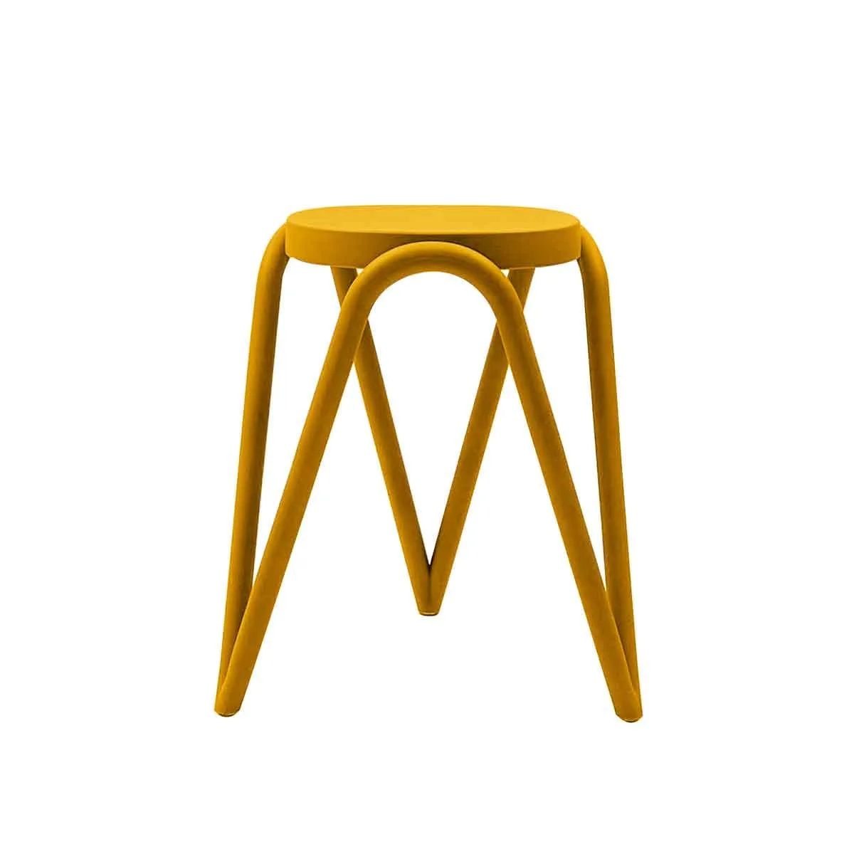 Banco LOFT amarelo da hôma, fotografia 1