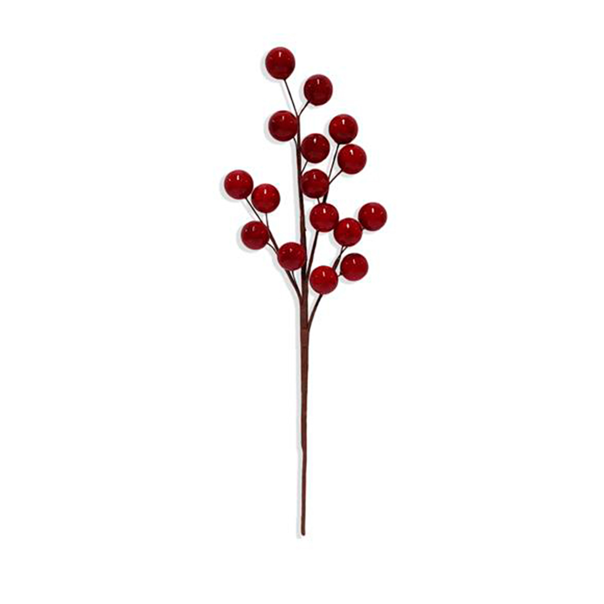 Haste Com Bagas Grandes Vermelho 48cm by hôma, photo 1