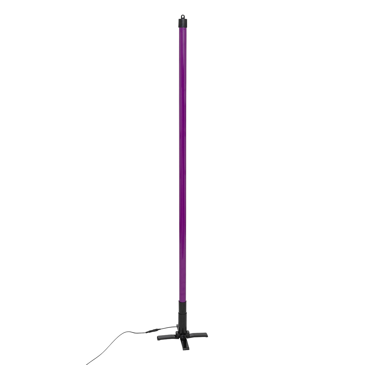 Tubo led neon lilás 134cm da hôma, fotografia 1