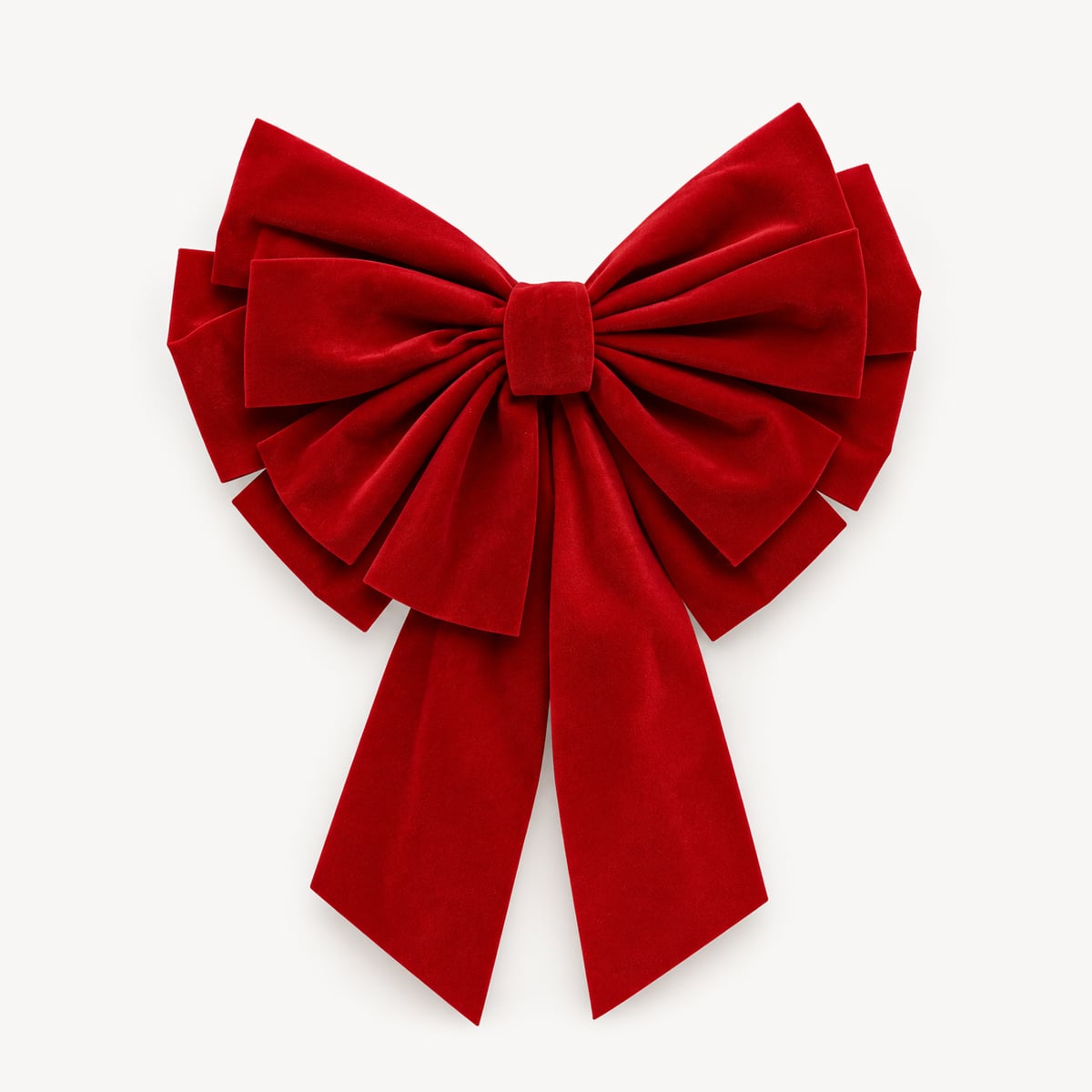 Laço decorativo veludo vermelho da hôma, fotografia 1