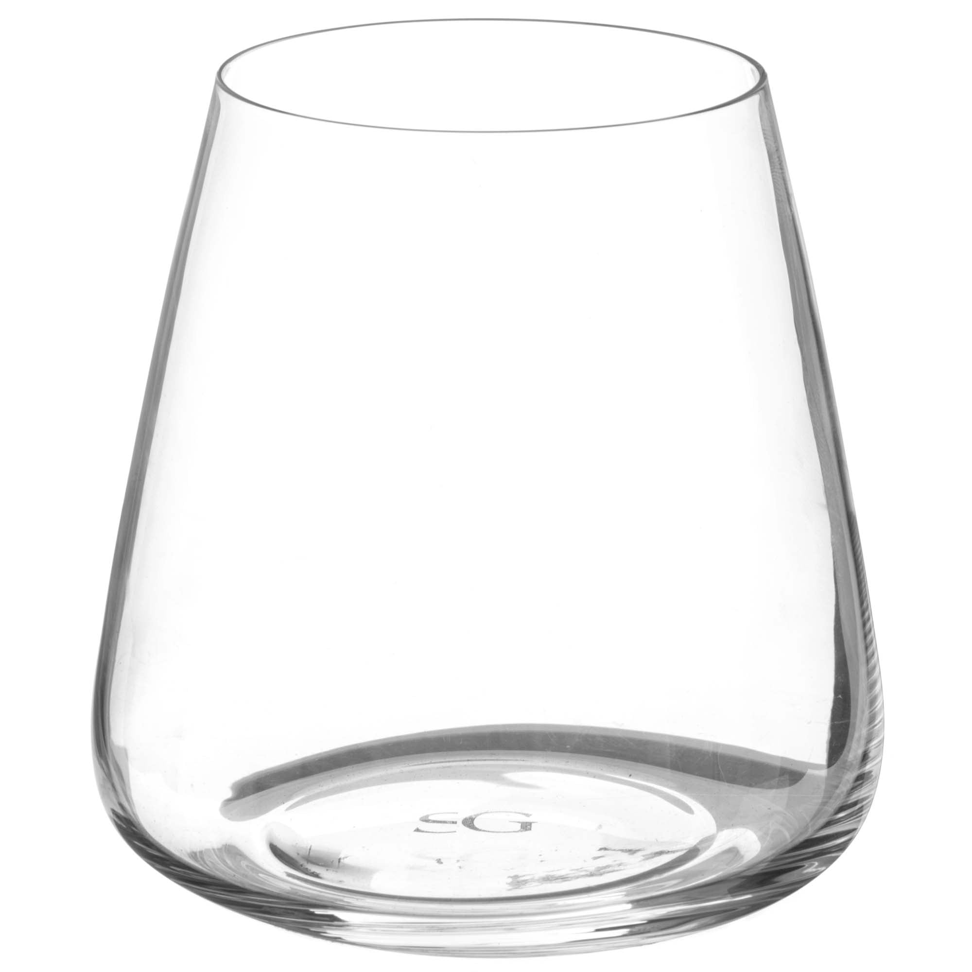 Copo de água SELENGA sem pé em vidro CRISTALINO 43cl by hôma, photo 1