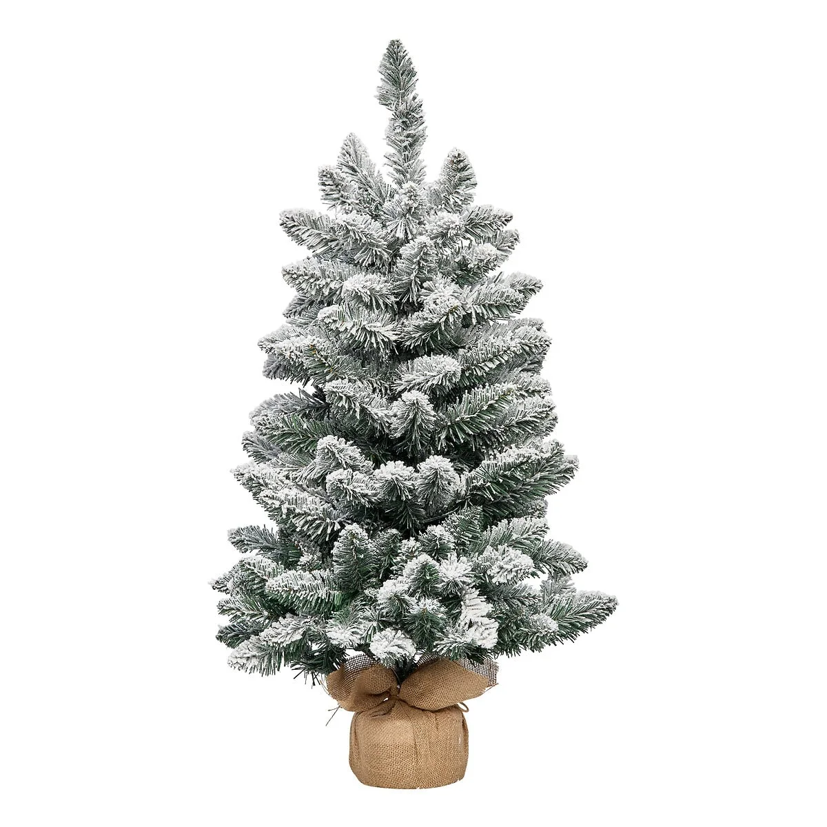 Árvore de natal decorativa juti com leds 90cm da hôma, fotografia 1