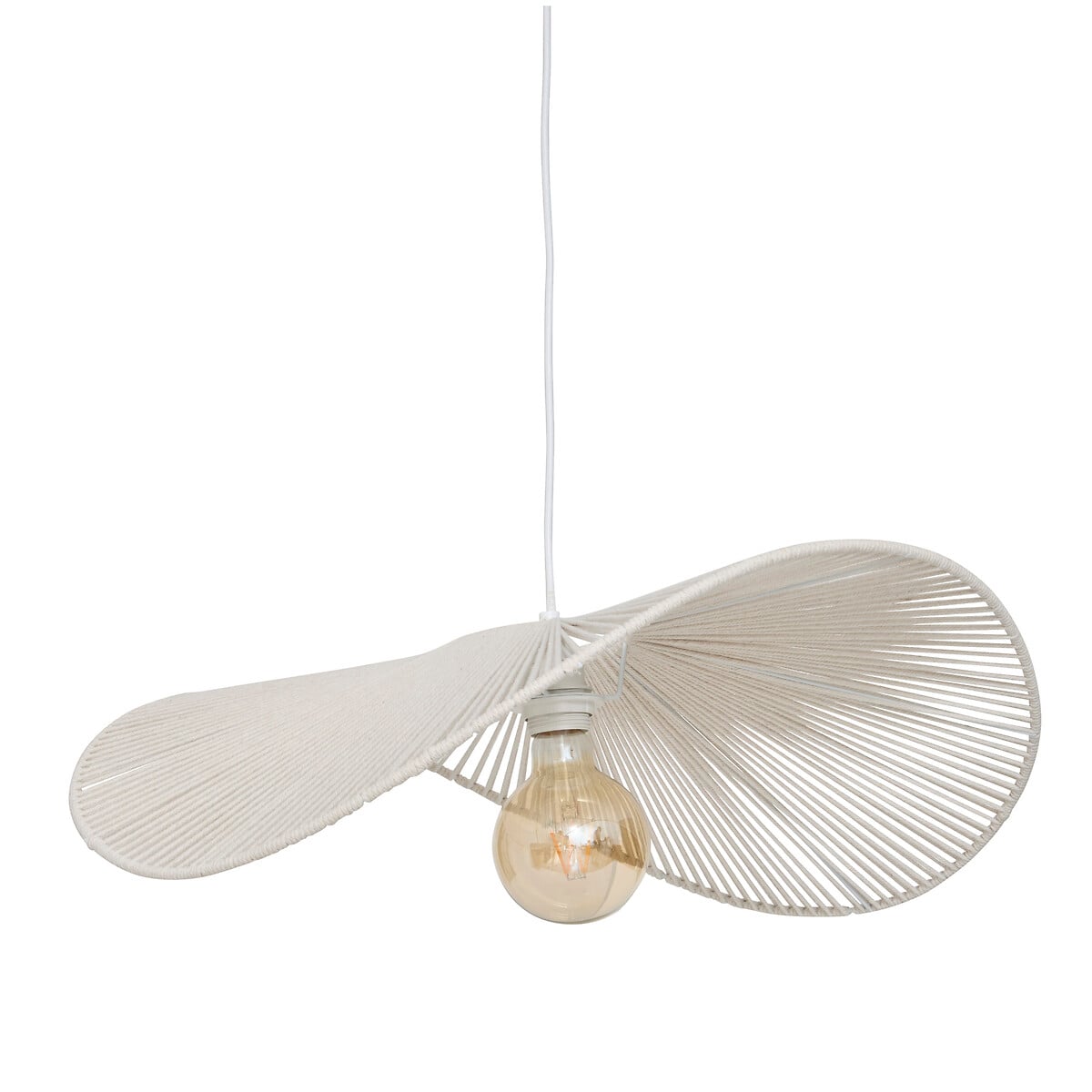 Candeeiro de teto ADELIA branco 58cm by hôma, photo 1