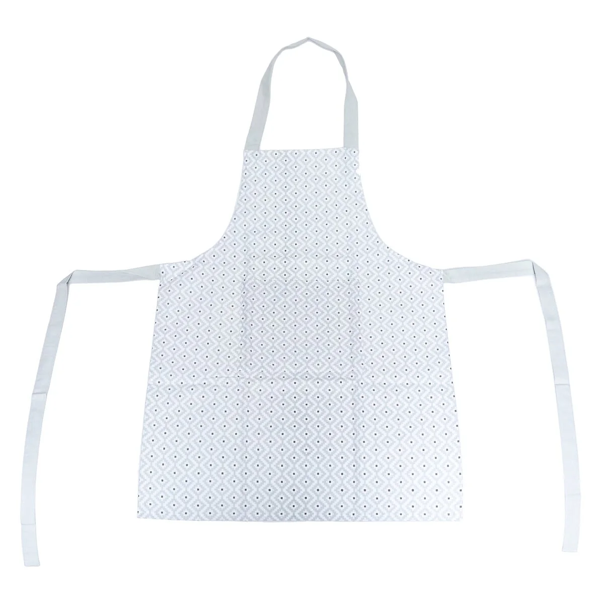 Avental de cozinha cinza claro 60x80cm by hôma, photo 1