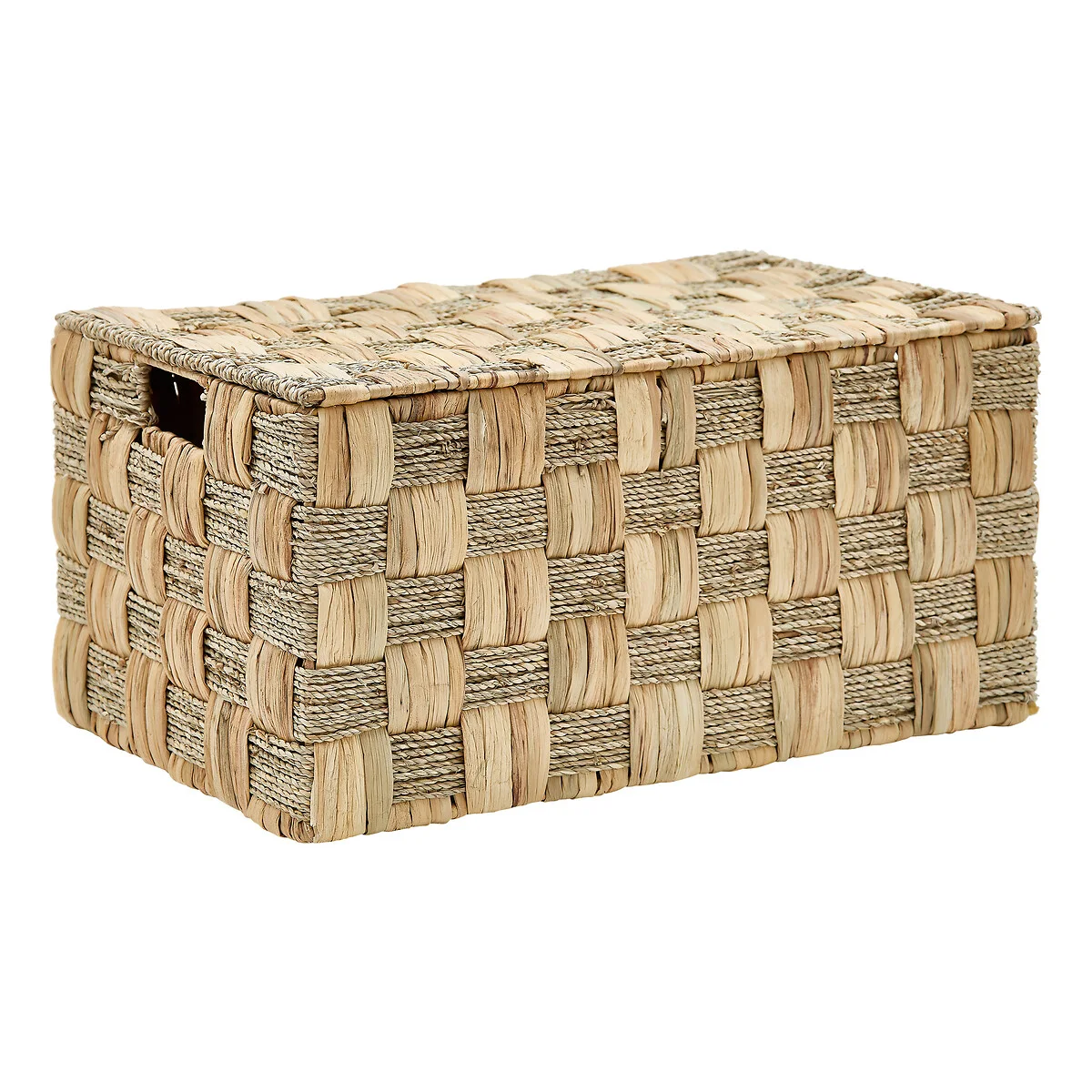 Caixa decorativa NADI em vime 31x36cm da hôma, fotografia 1