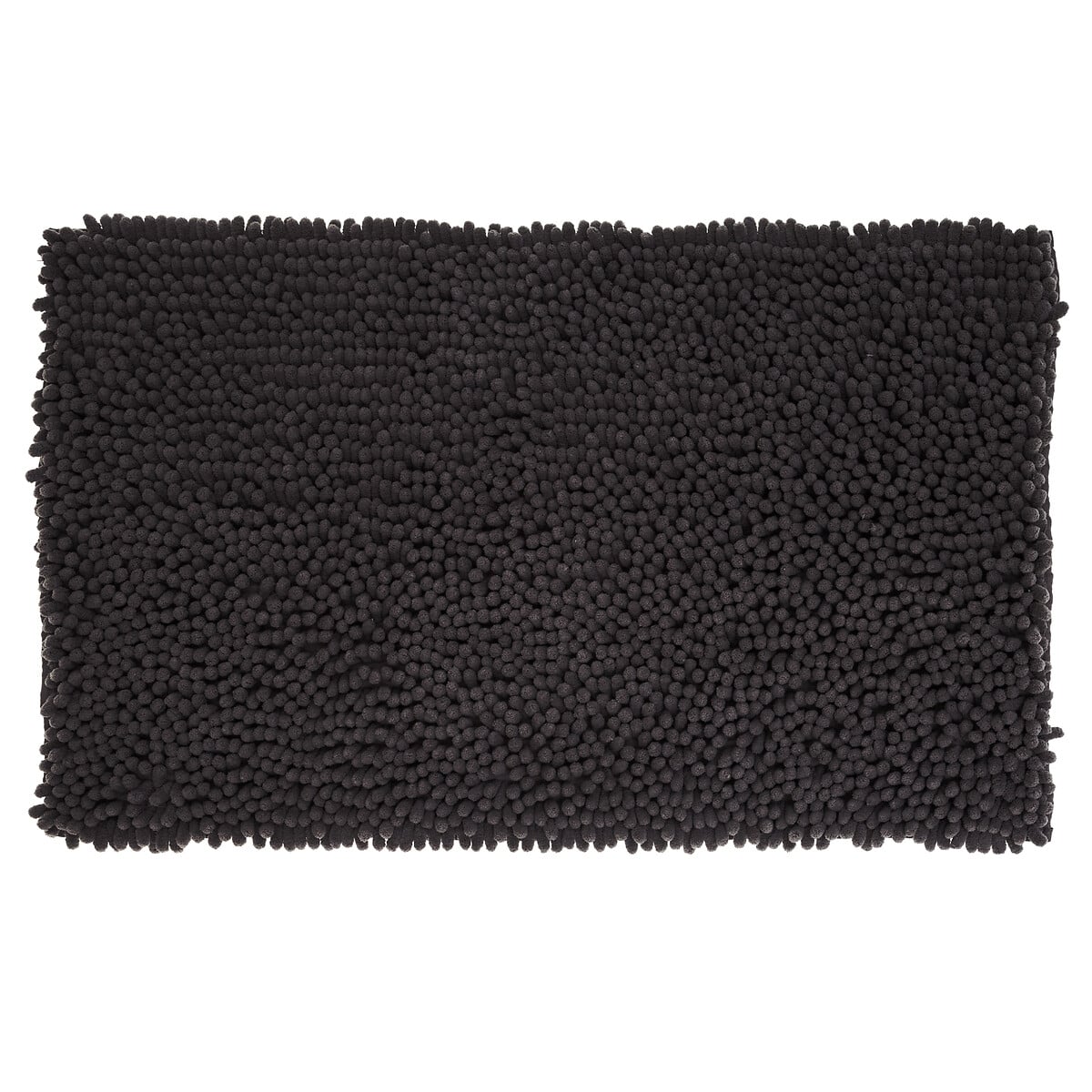 Tapete wc maxi CHENILE preto 50x80cm by hôma, photo 1