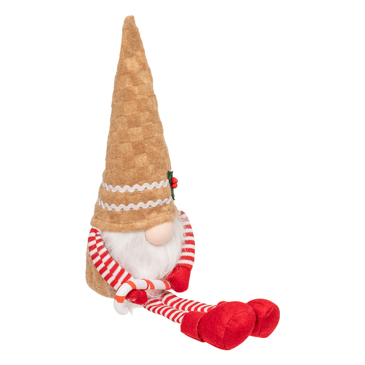 Figura gnomo de bolacha de gengibre sentado 50cm by hôma, photo 1