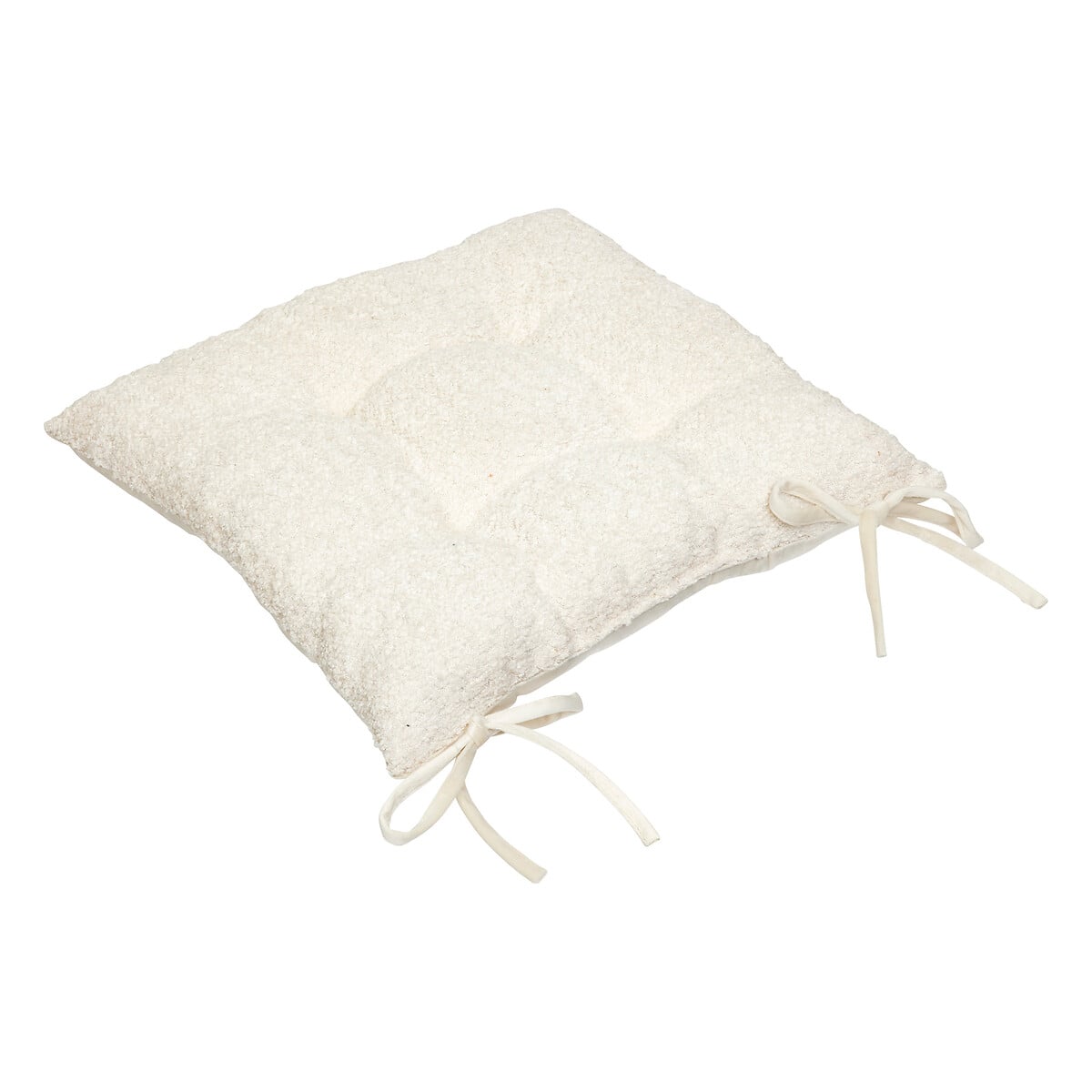 Coxim para cadeira AUTOMNE BOUCLETTE marfim 38x38cm by hôma, photo 1