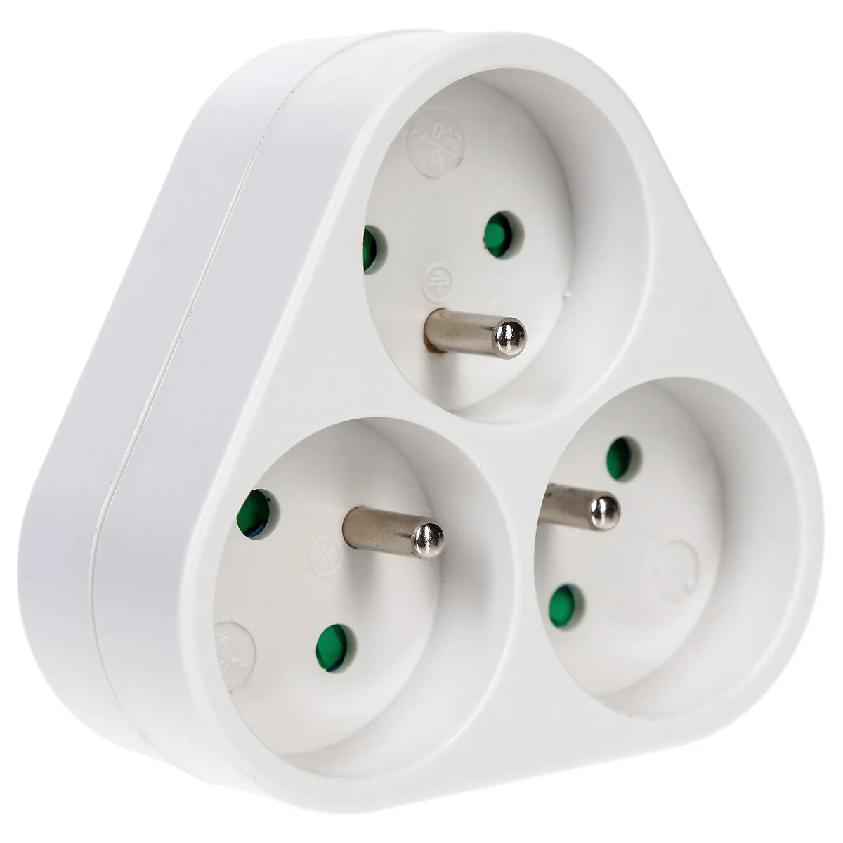 Adaptador elétrico 3 tomadas SCHUKO by hôma, photo 1