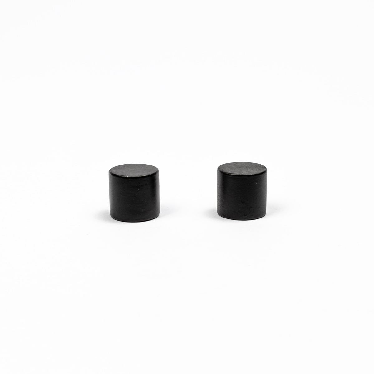 Conjunto 2 terminais BOUCHON preto mate da hôma, fotografia 1