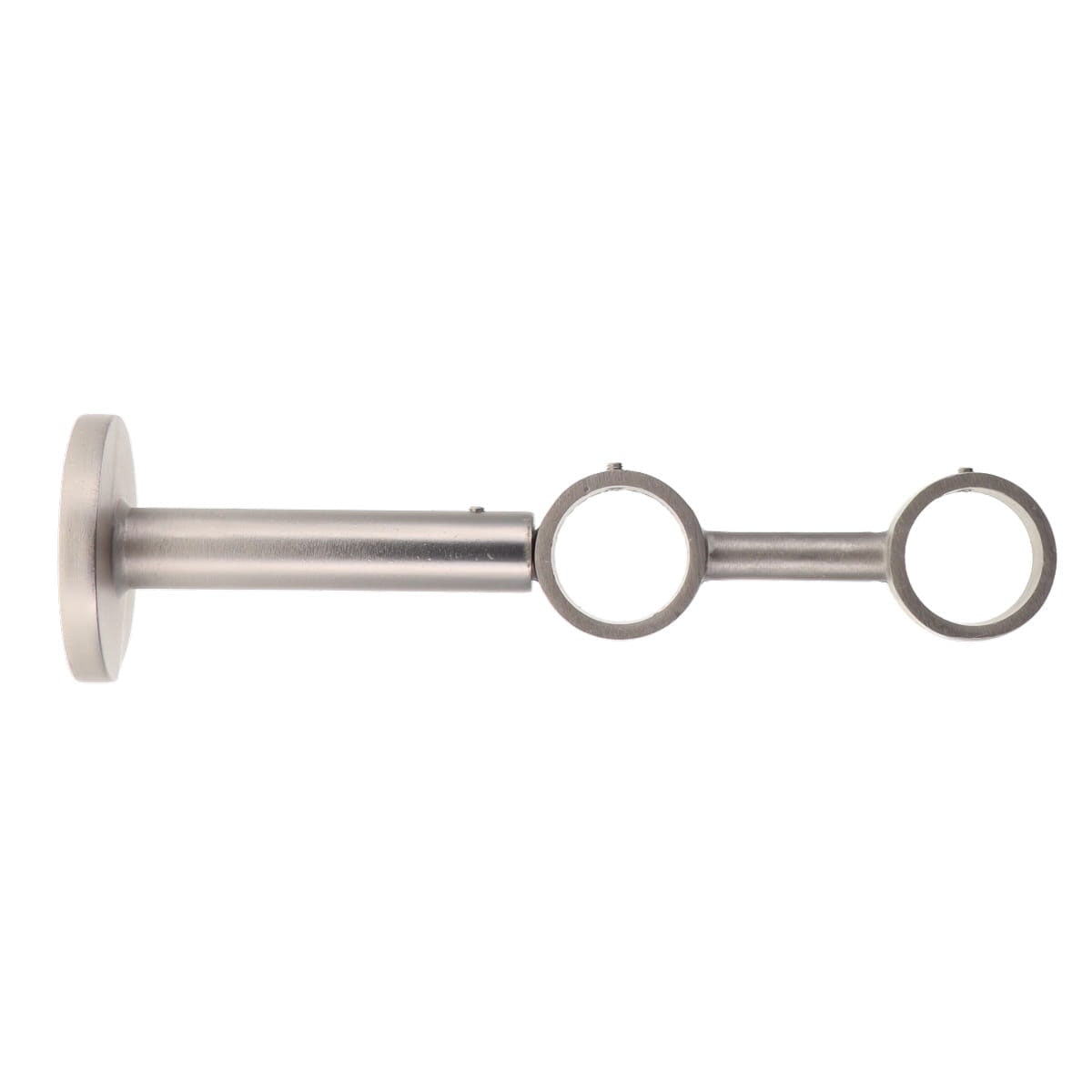 Suporte duplo prateado extensível 190mm da hôma, fotografia 1