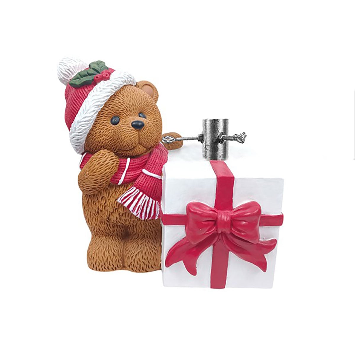 Base Para Árvore De Natal De Urso Com Presente 42cm by hôma, photo 1