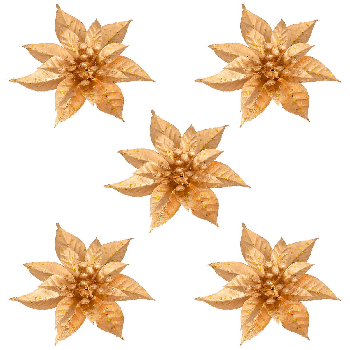Conjunto de 5 flores com mola da hôma, fotografia 1