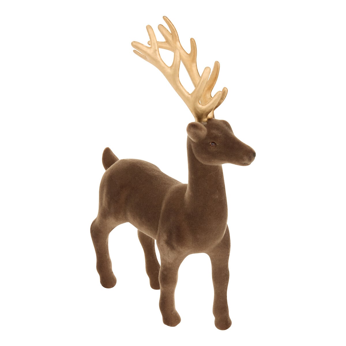 Figura decorativa rena castanho 28cm da hôma, fotografia 1