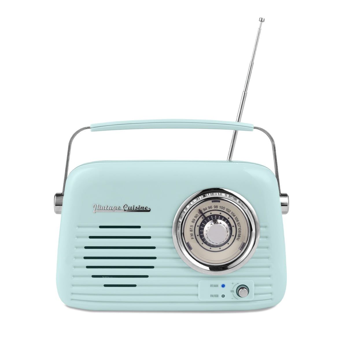 Rádio VINTAGE CUISINE menta com bluetooth da hôma, fotografia 1