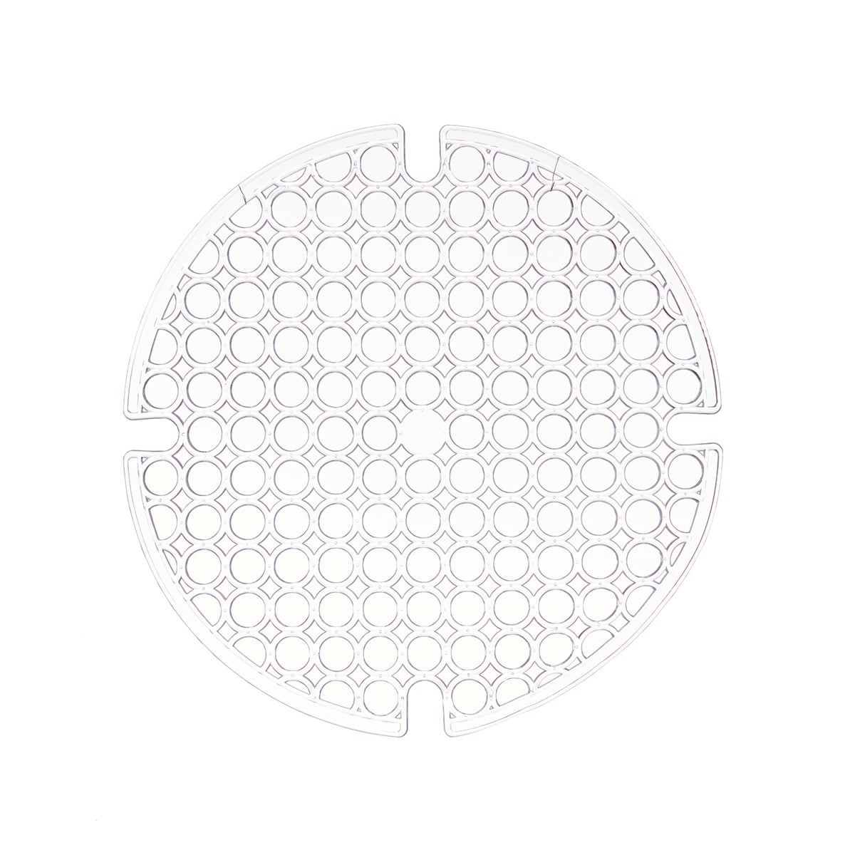 Tapete transparente redondo para banca 29cm da hôma, fotografia 1