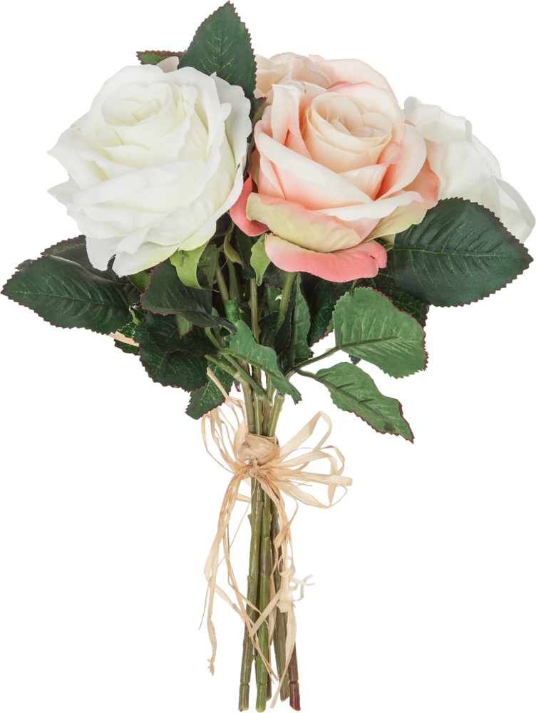 Bouquet de 7 rosas cor de rosa da hôma, fotografia 1
