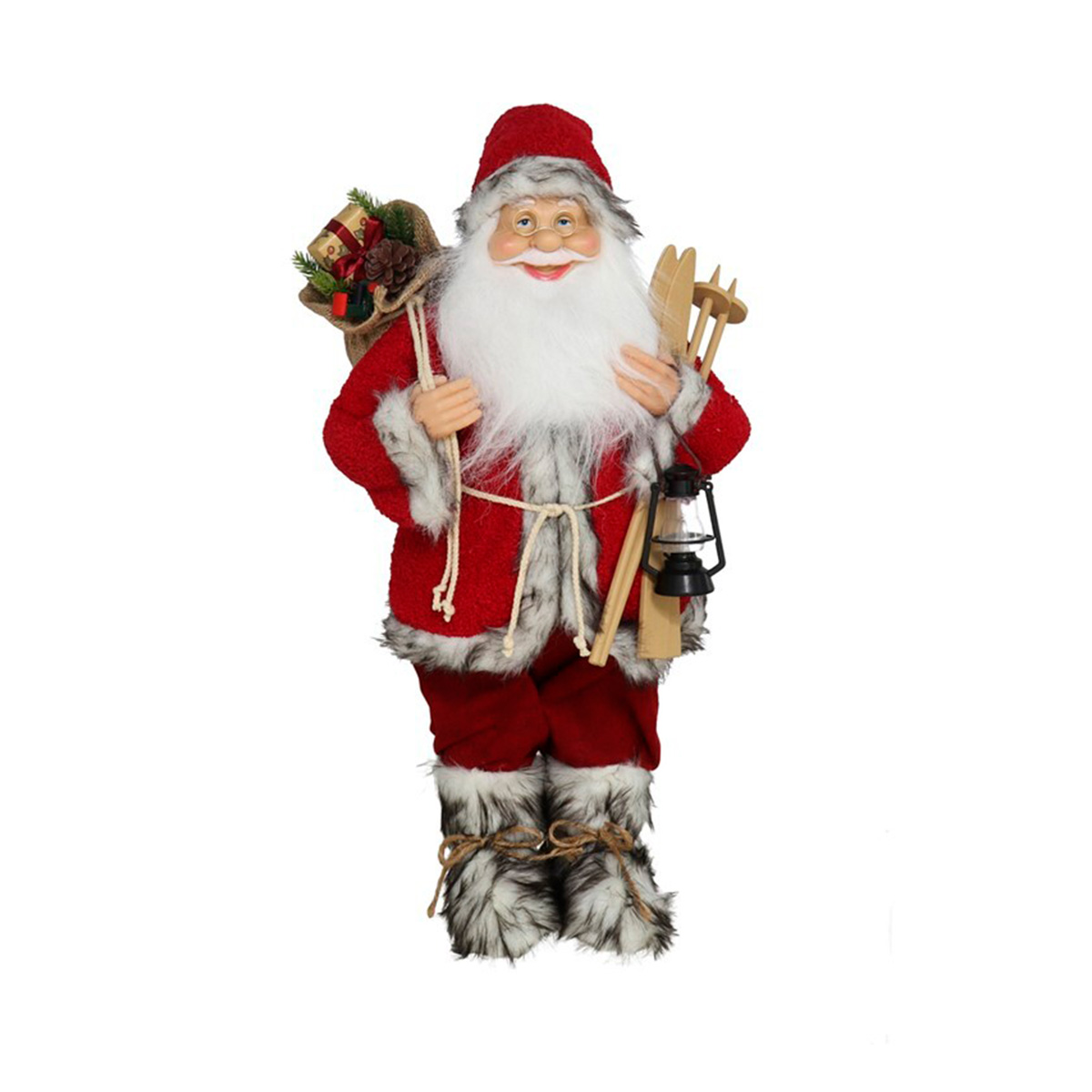 Pai natal ski vermelho 60cm da hôma, fotografia 1