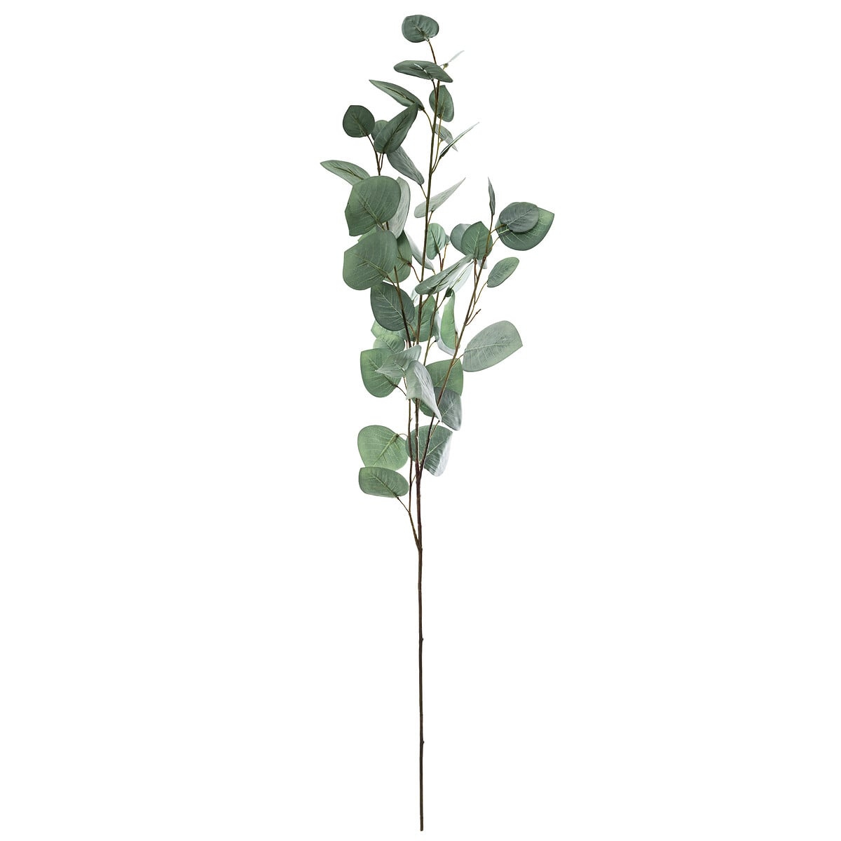 Haste verde de eucalipto artificial 92cm da hôma, fotografia 1