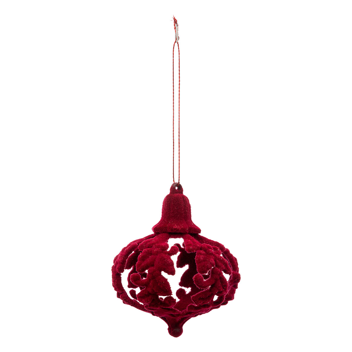 Pendurante veludo barroco vermelho escuro by hôma, photo 1
