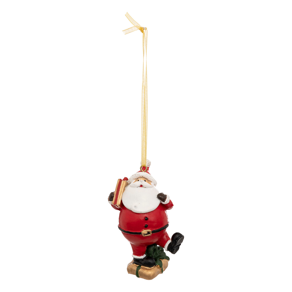 Pai natal com presentes 8cm da hôma, fotografia 1