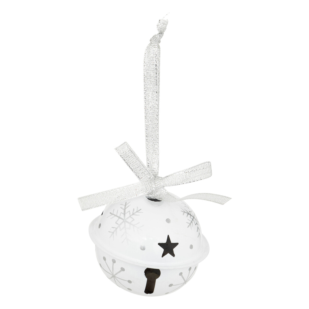 Pendurante floco de neve com guizo 7cm da hôma, fotografia 1