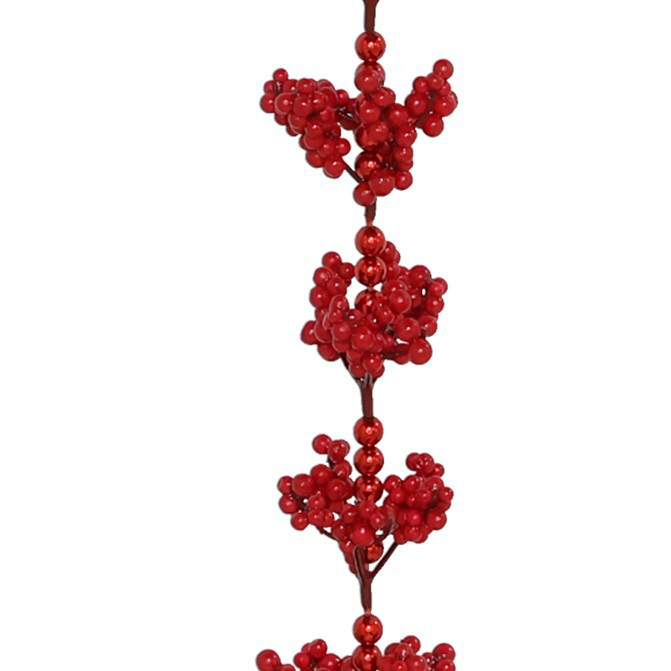 Grinalda com bagas vermelha 150cm by hôma, photo 1