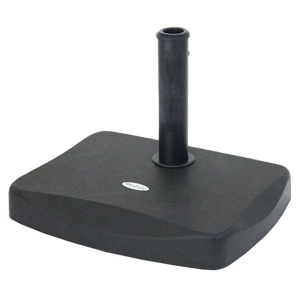 Base para guarda-sol orcado preto da hôma, fotografia 1