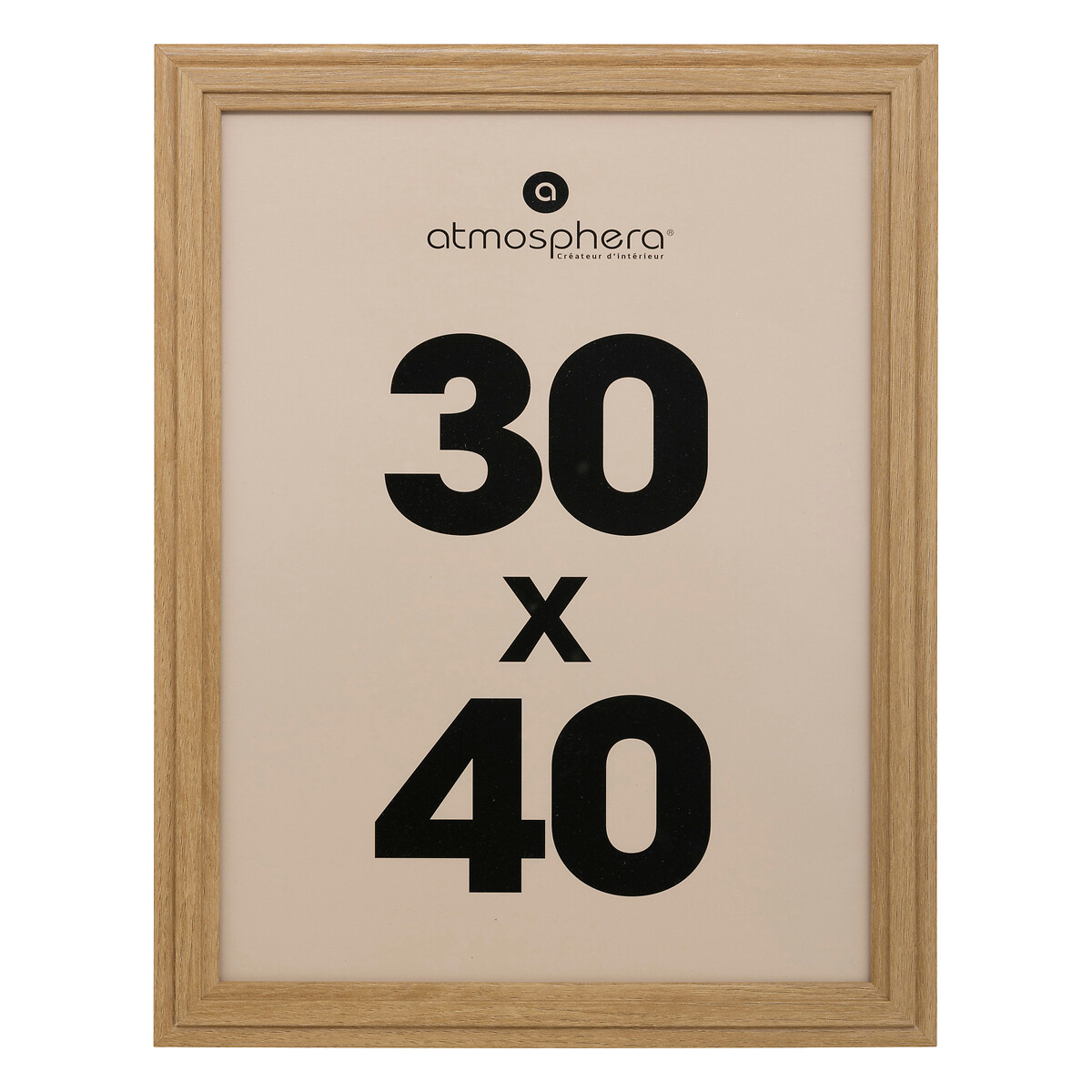 Moldura ALIX 30x40cm em mdf da hôma, fotografia 1