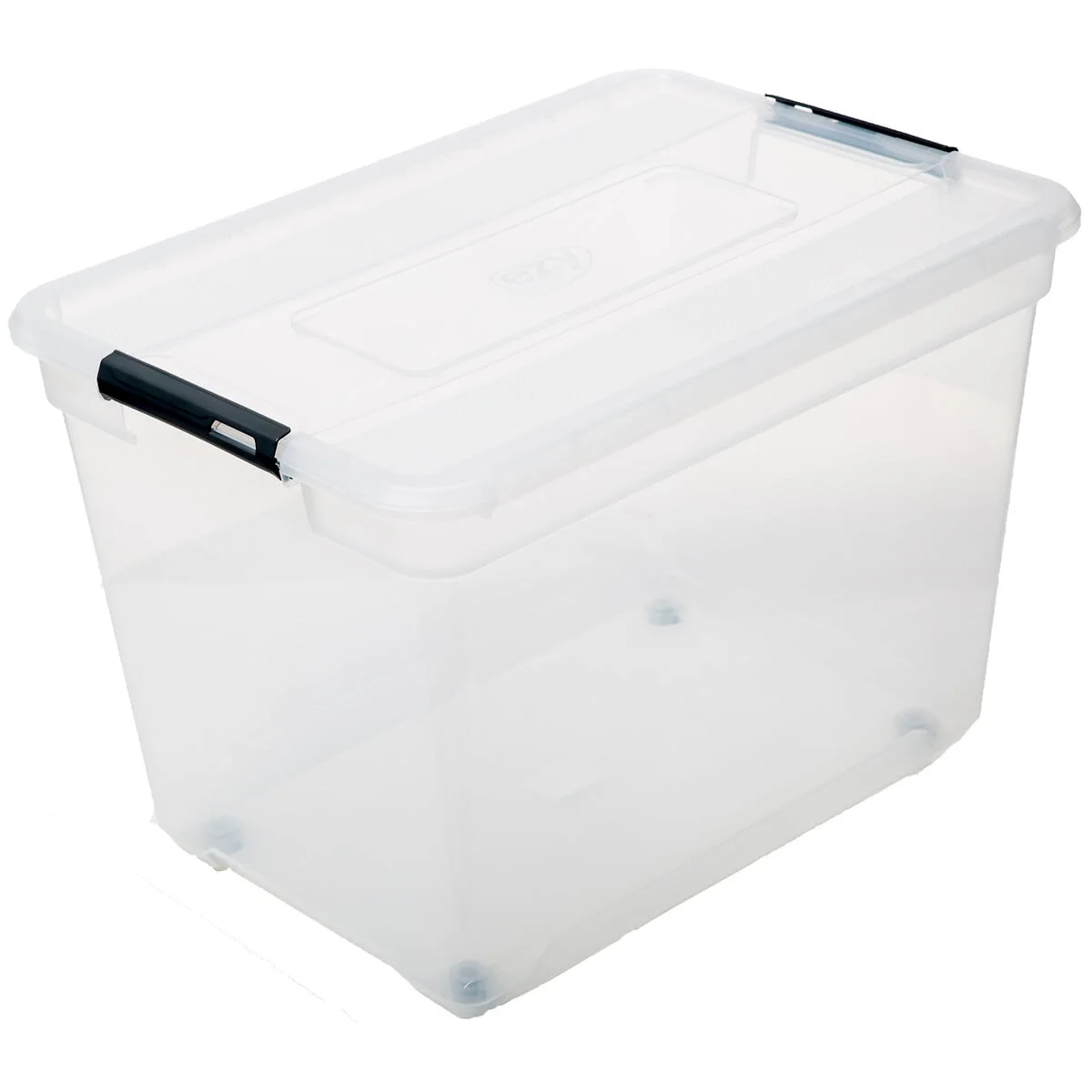 Caixa de arrumação SOLUTION transparente 100l by hôma, photo 1