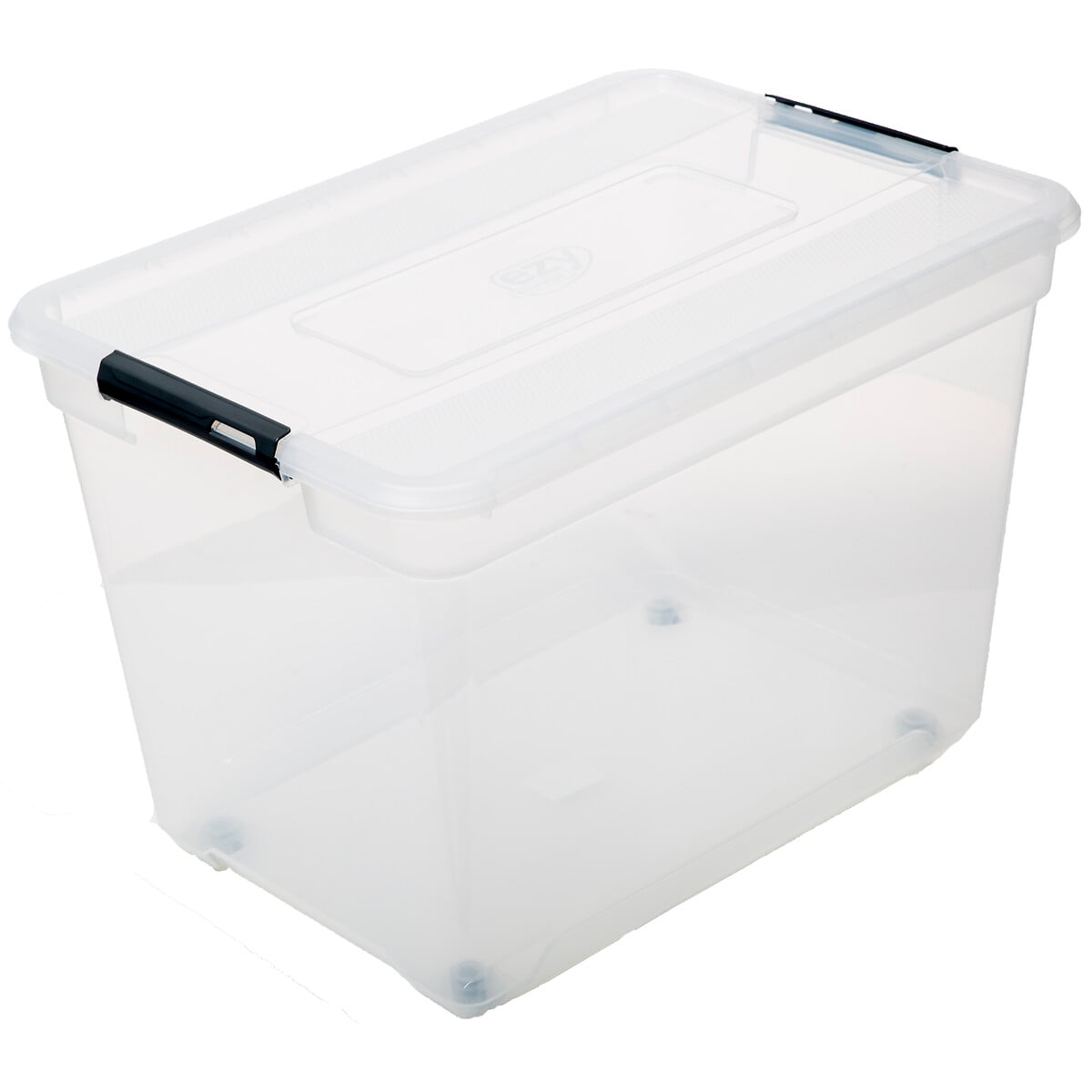 Caixa de arrumação SOLUTION transparente 100l da hôma, fotografia 1