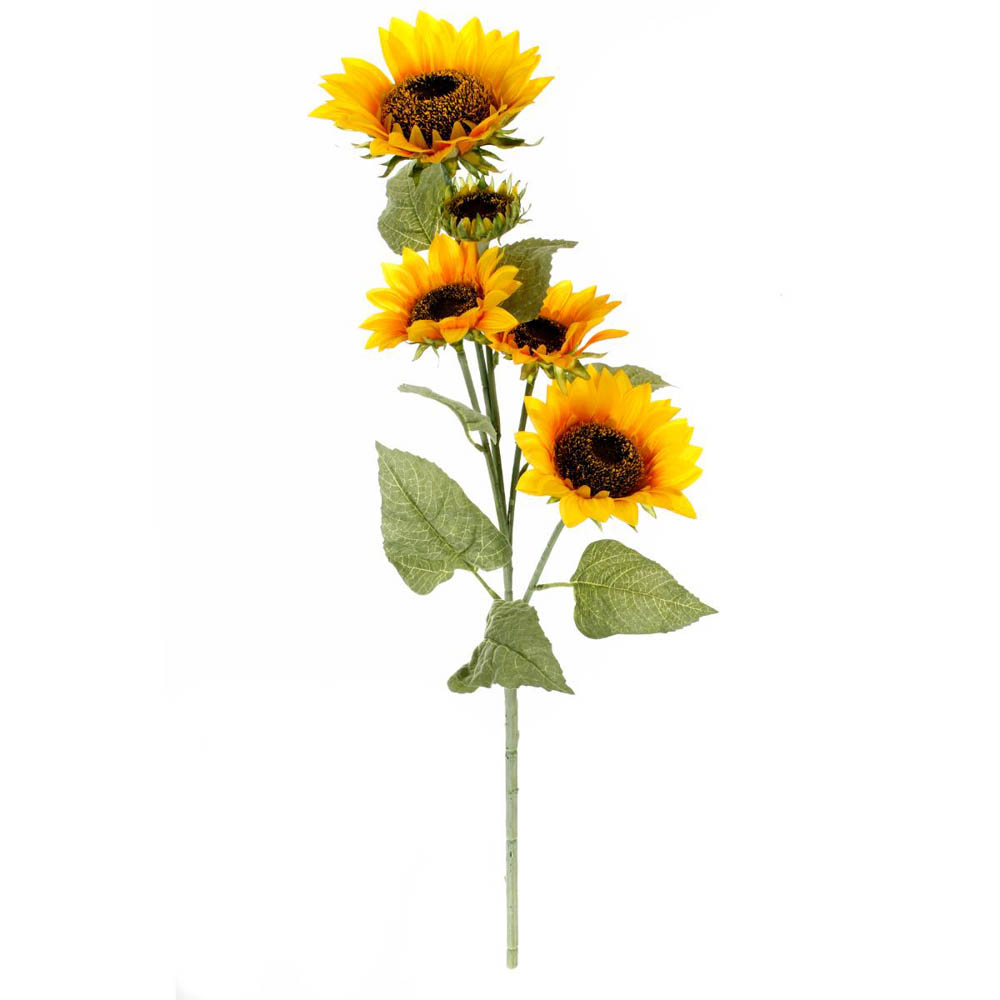 Haste de flor girassol artificial 80cm by hôma, photo 1