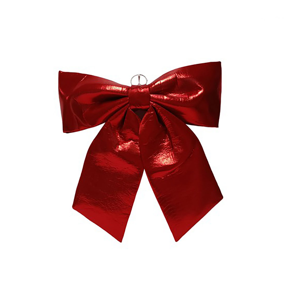 Laço Vermelho Metalizado 70cm da hôma, fotografia 1