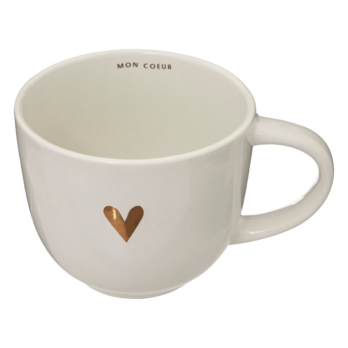 Caneca almoçadeira THE FLORAL branca 48cl da hôma, fotografia 1