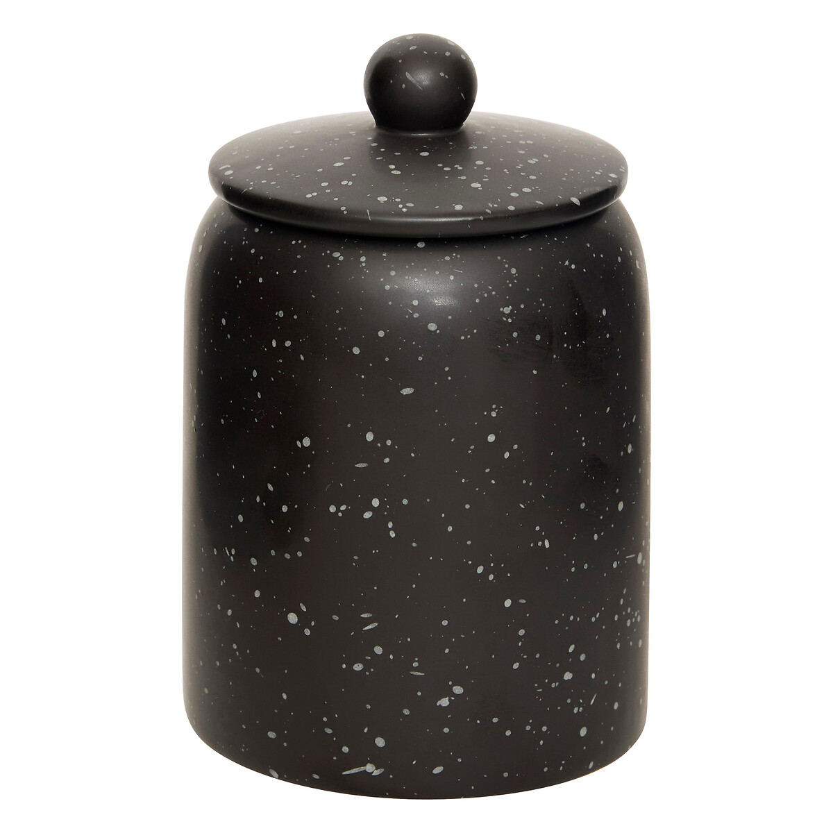 Frasco decorativo WONJ preto 15x10cm da hôma, fotografia 1