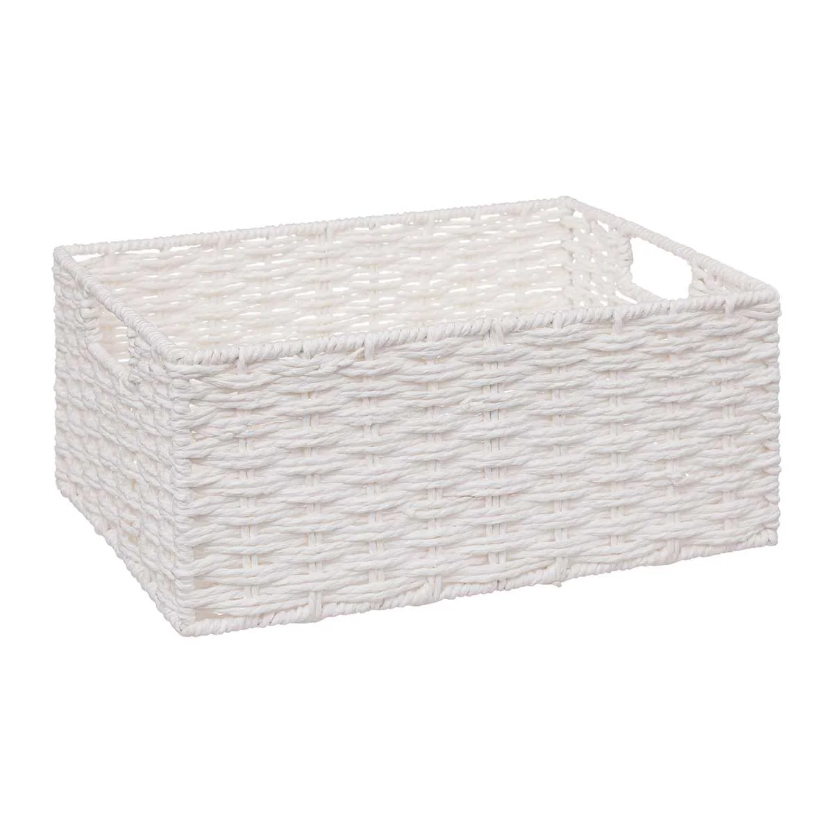 Cesto de arrumação COSTA  branco 24x32cm