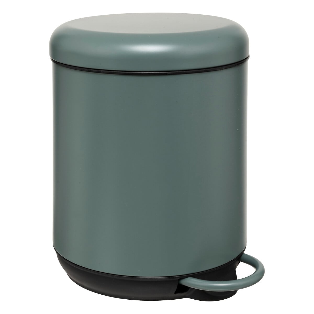 Balde wc com pedal e sistema soft close DUO verde 5l by hôma, photo 1