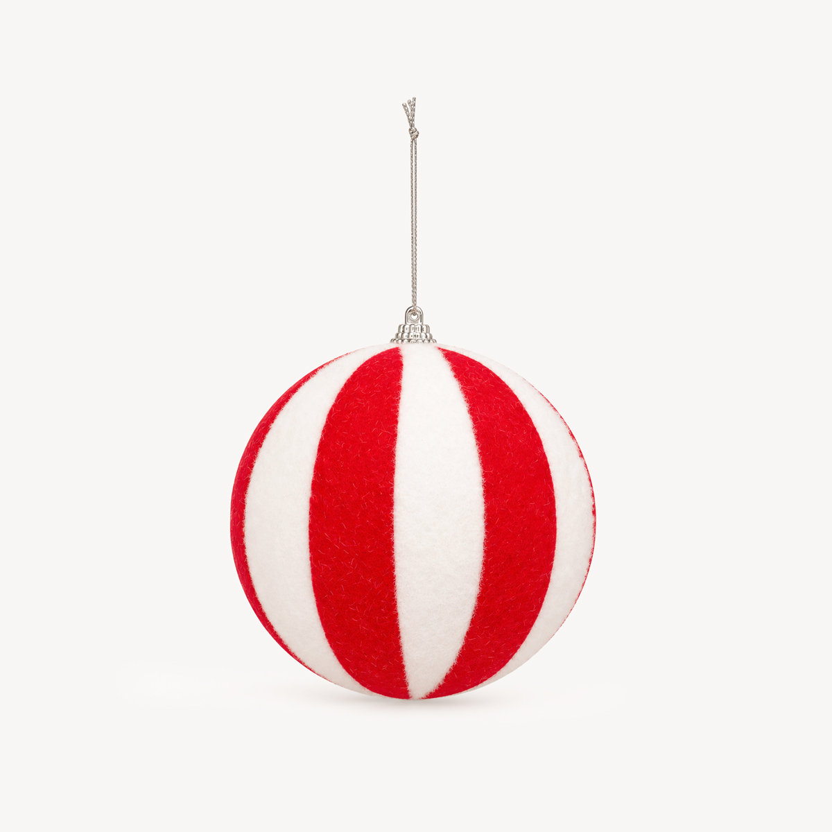 Bola de natal maxi com riscas 15cm by hôma, photo 1