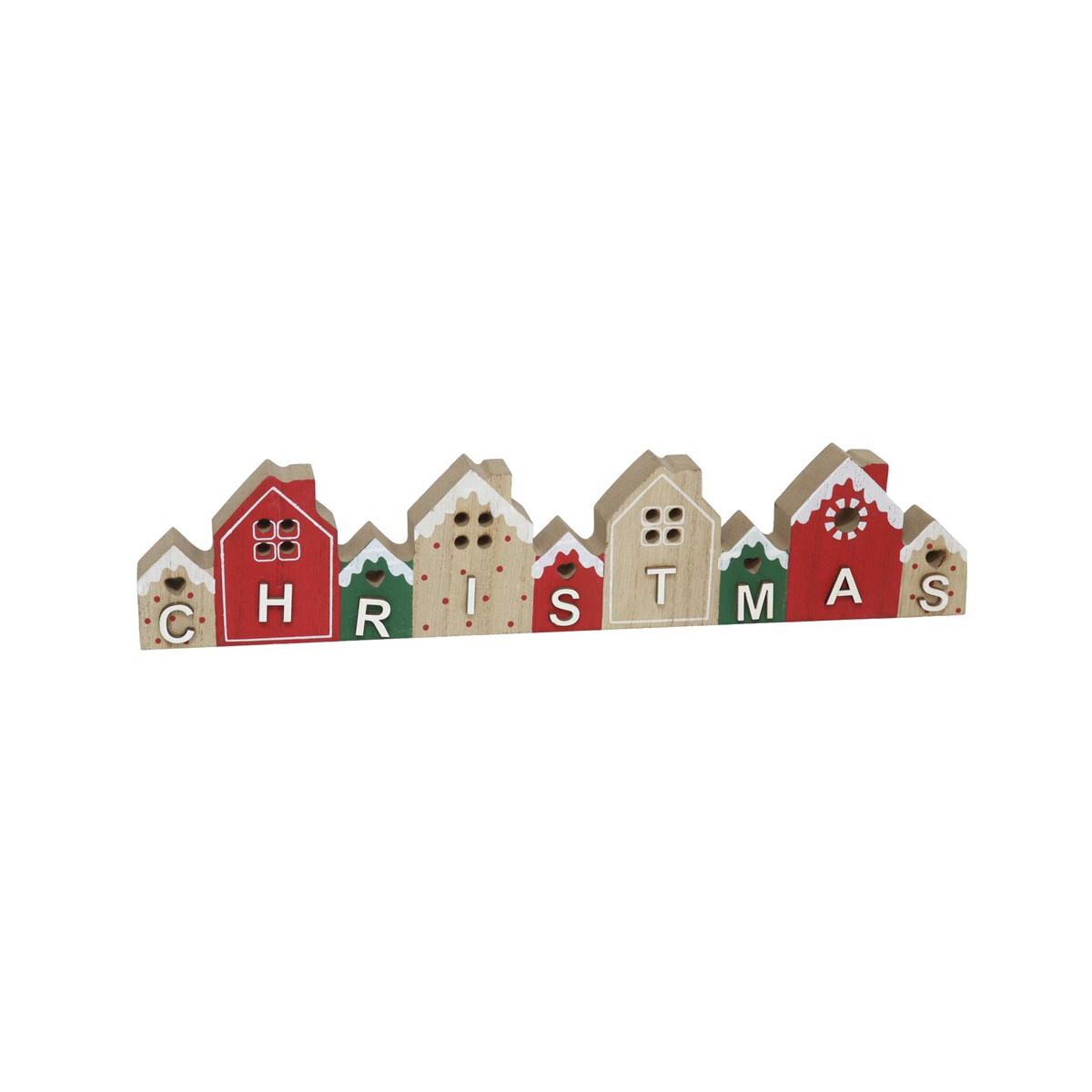 Conjunto de casas xmas decorativo da hôma, fotografia 1