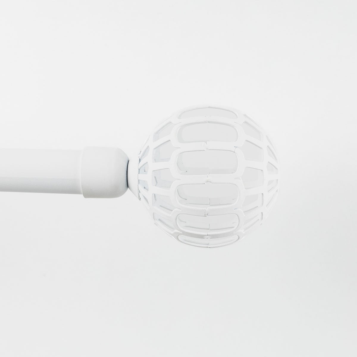 Kit varão extensível FACETTE branco mate 120-210cm da hôma, fotografia 1