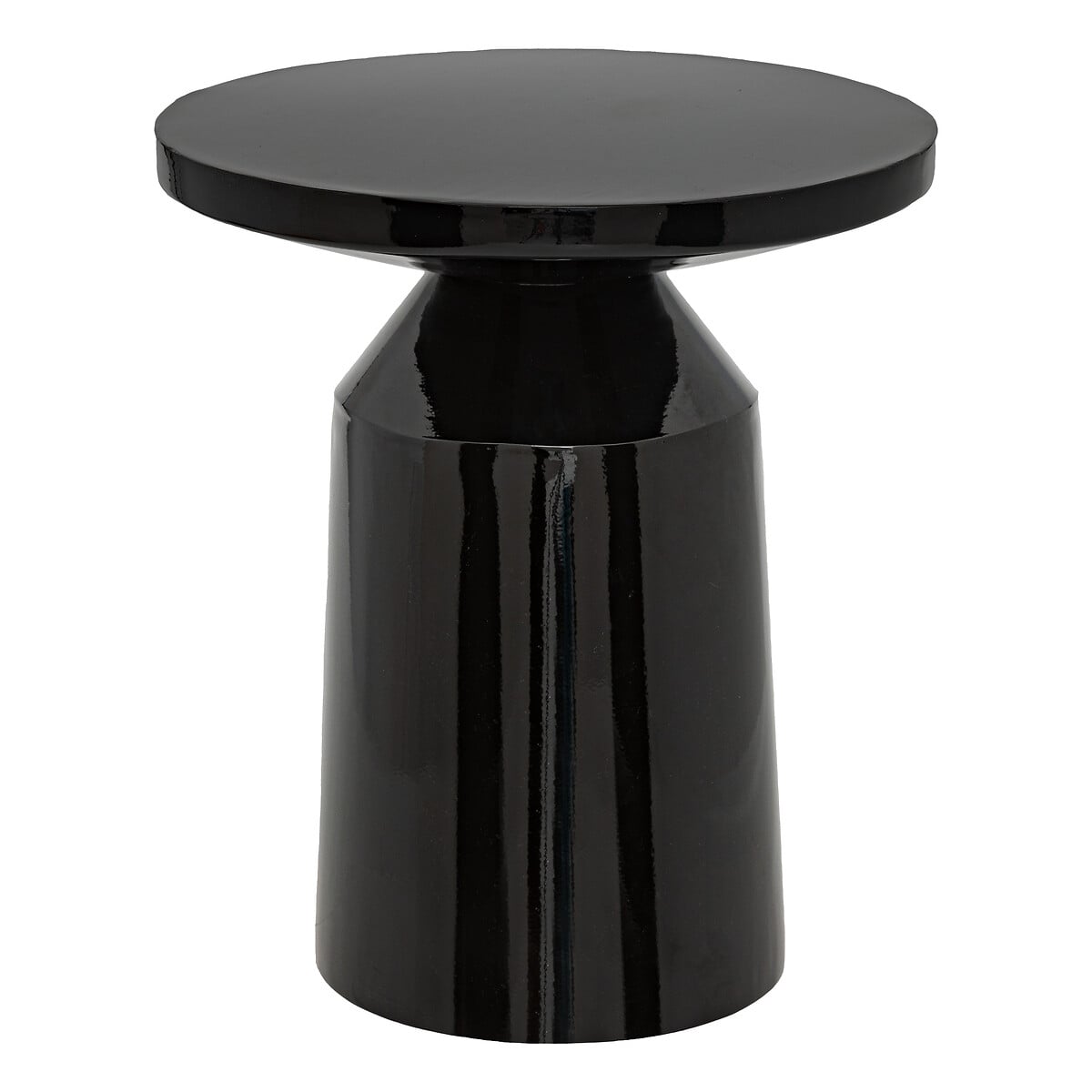 Mesa de apoio SITA preto em metal da hôma, fotografia 1