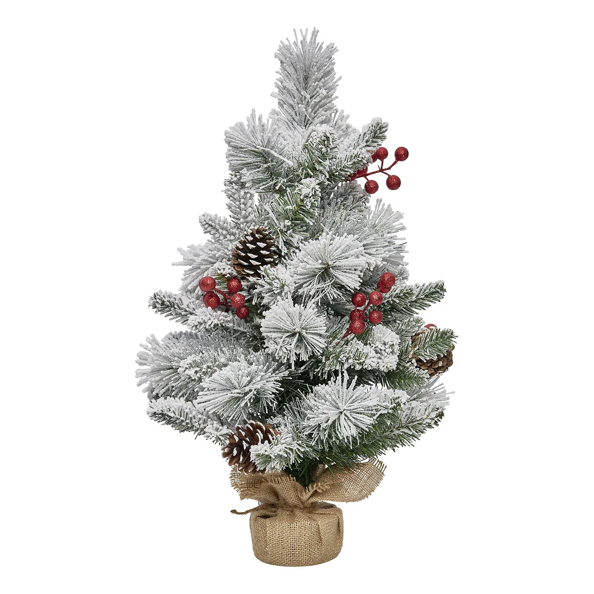 Árvore de natal decorativa piki com pinhas 50cm by hôma, photo 1