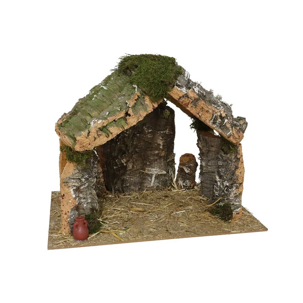 Cabana para presépio com cortiça da hôma, fotografia 1