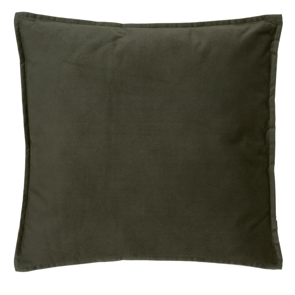 Almofada LILOU verde caqui 55x55cm da hôma, fotografia 1