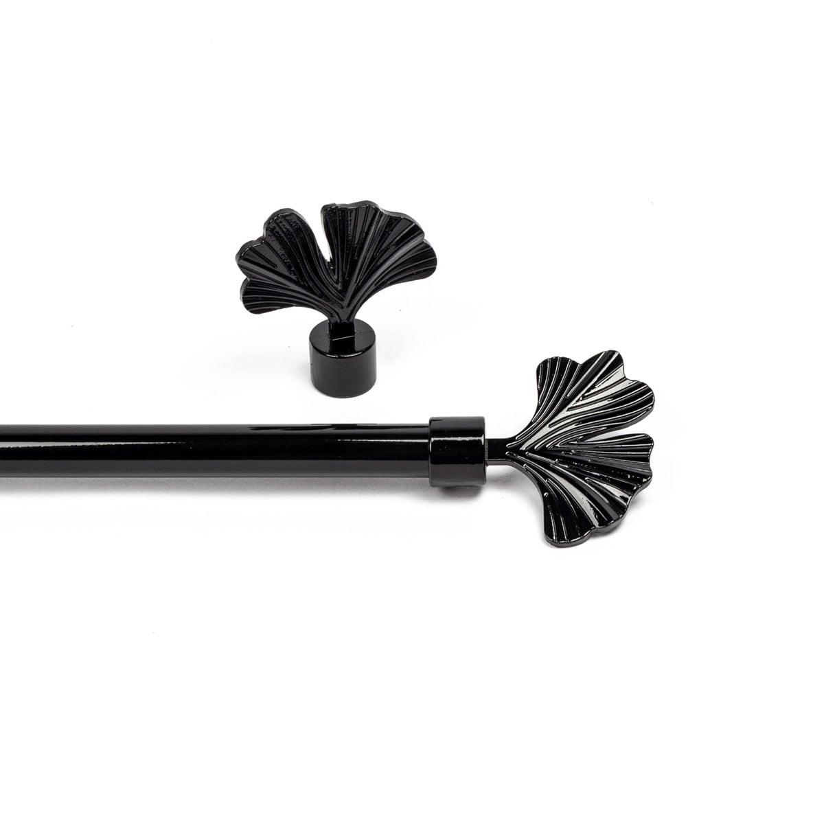 Kit extensível extremidade NIKKO preto laqueado 120-210cm by hôma, photo 1