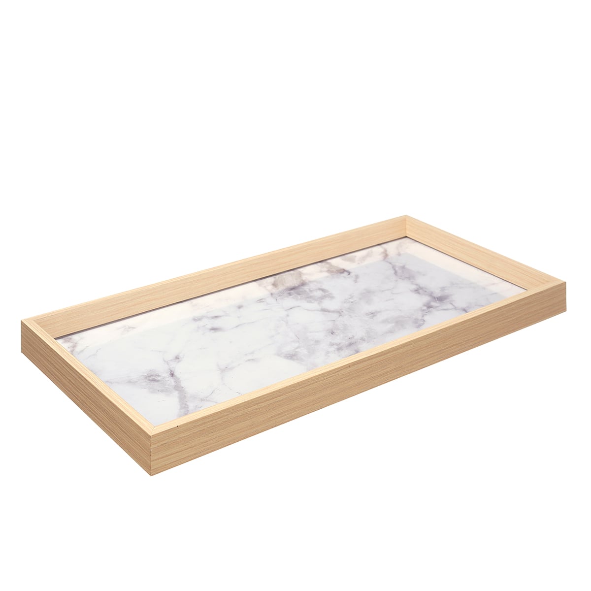Conjunto 3 tabuleiros efeito mármore natural da hôma, fotografia 1