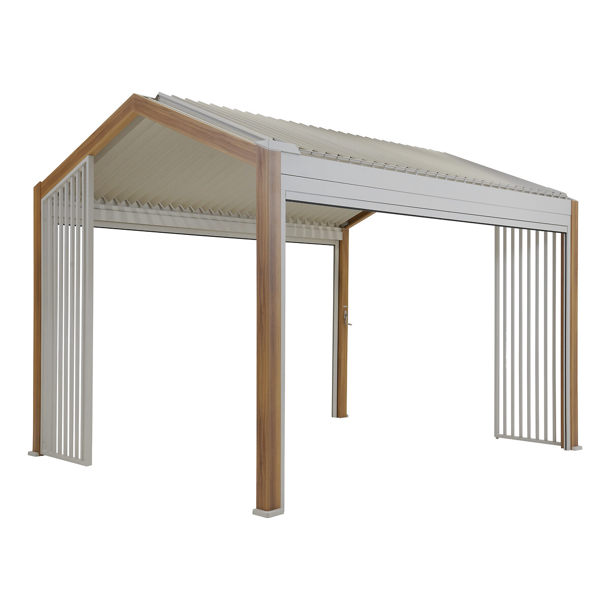 Pérgola ECOZIA bege/linho 4x3m by hôma, photo 1