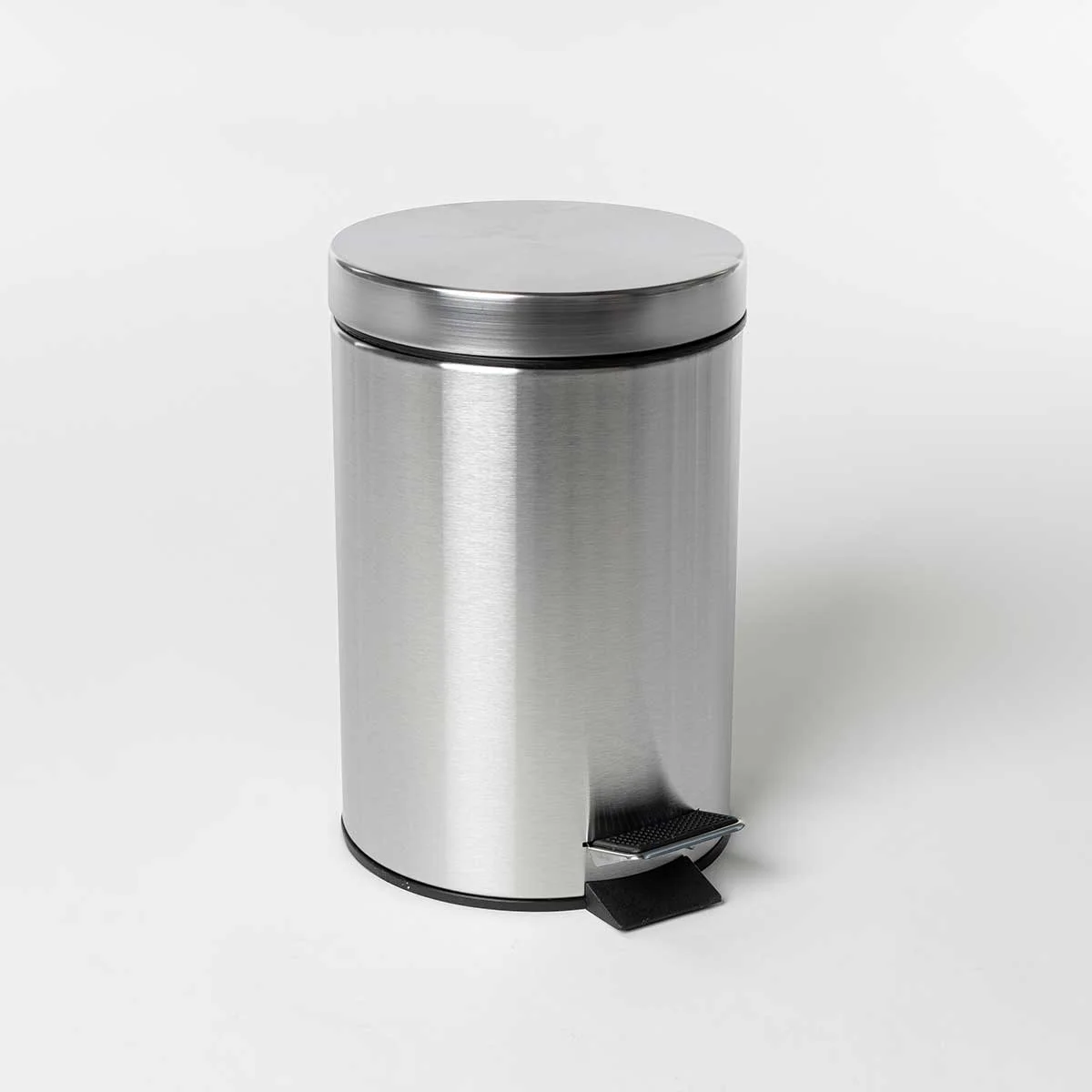 Balde WC Em Inox Com Pedal 3l da hôma, fotografia 1